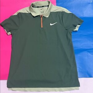 NikeCourt Slam Dri-FIT ADV Men’s Tennis Polo Medium Green